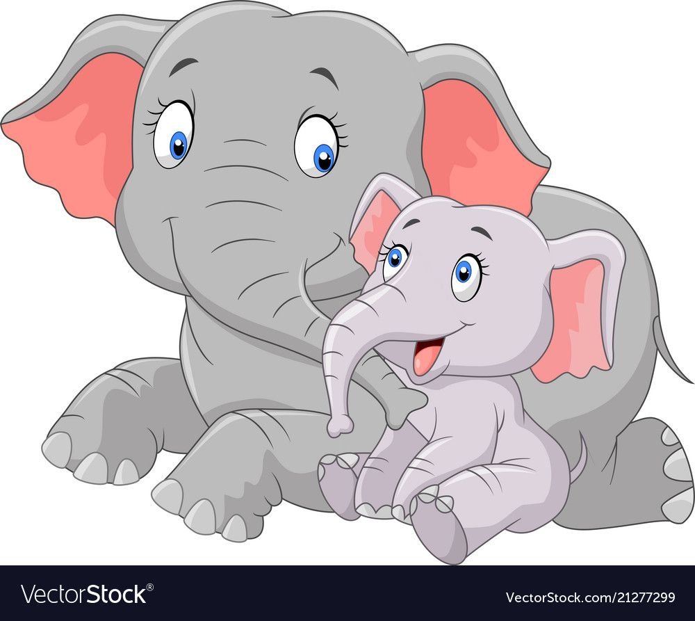 Слоненок лежит