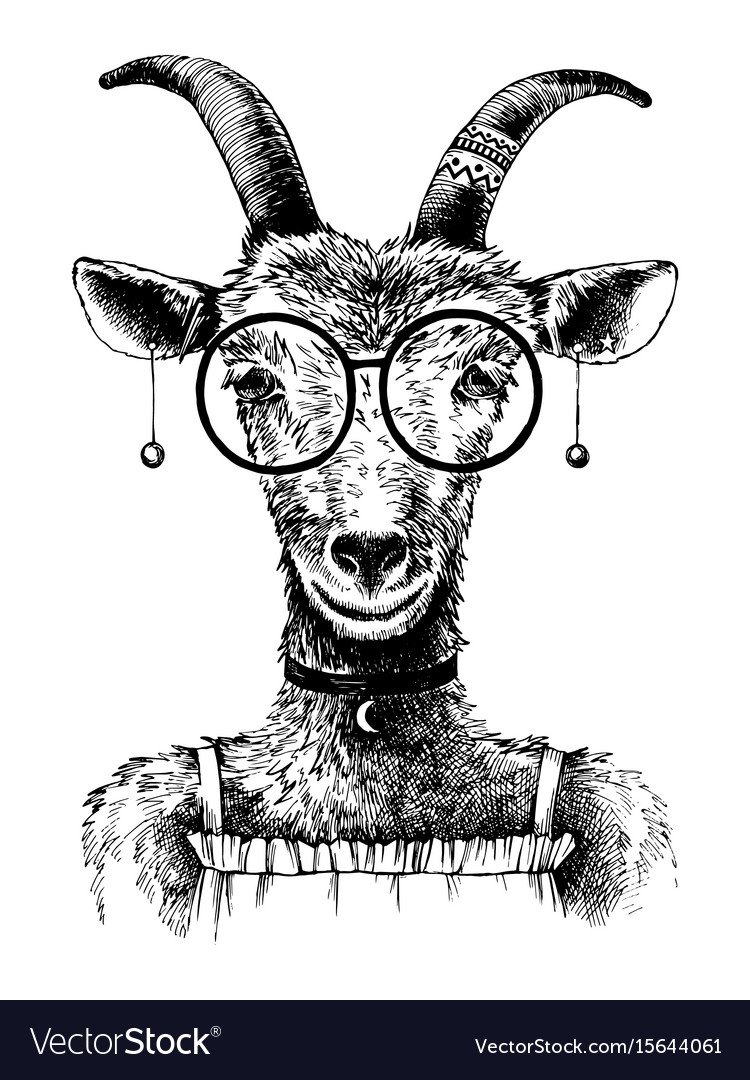 Коза Графика