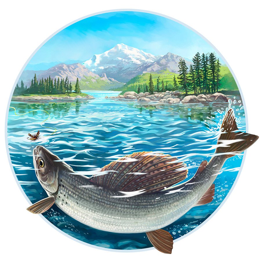 Фотопечать рыбалка