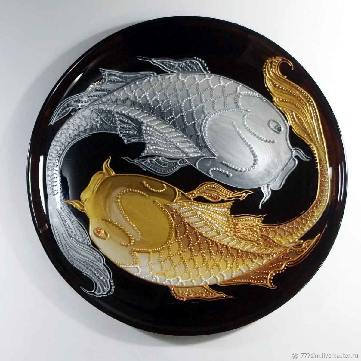 Китайские рыбы Инь Янь