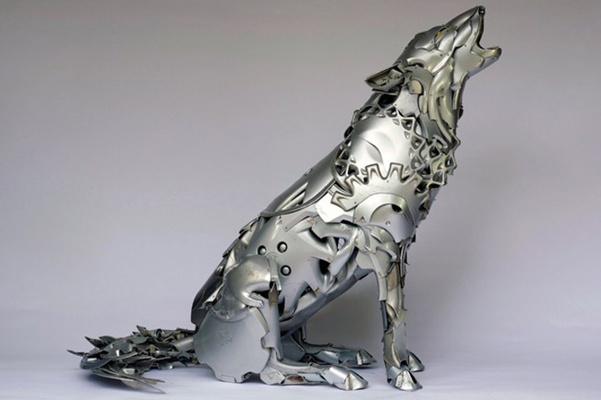 Миска для собак из металла 