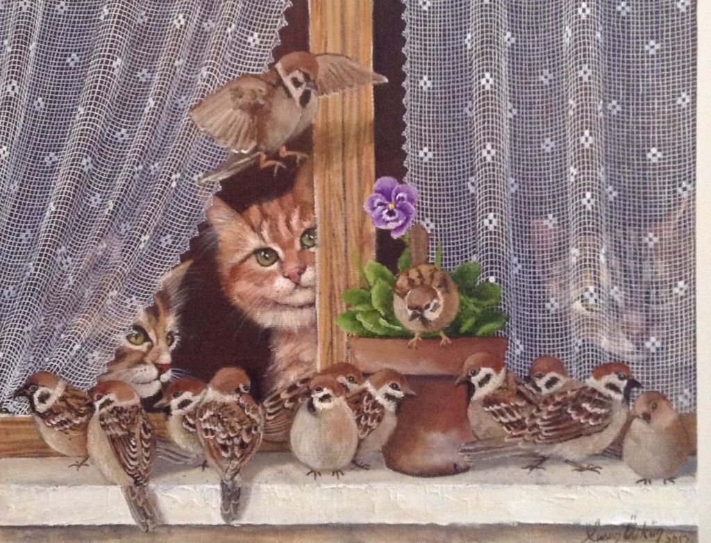 Fusun Urkun картины турецкая художница