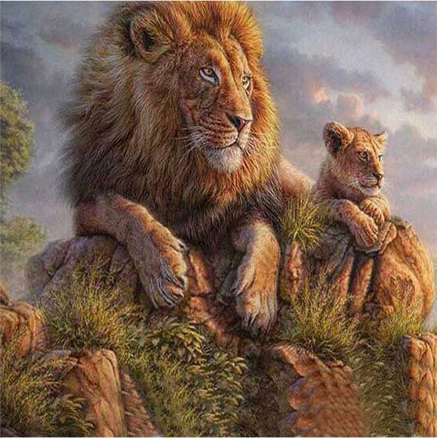 Львенок картина