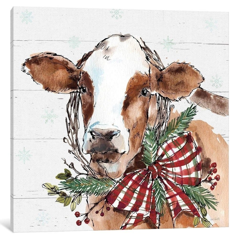 Новогодняя корова