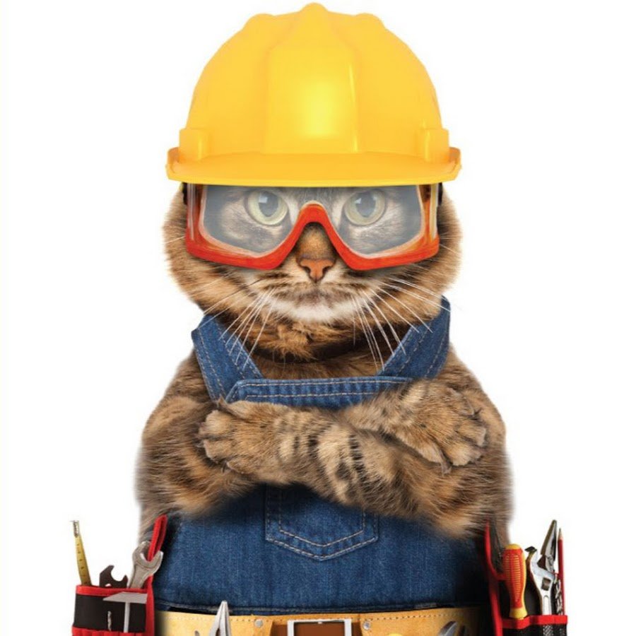 Котик Строитель