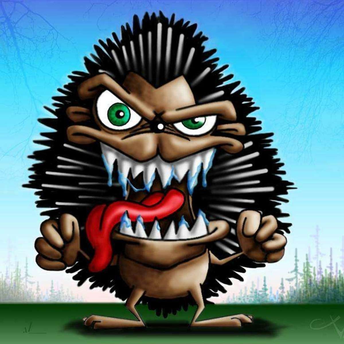 Ежик прикол