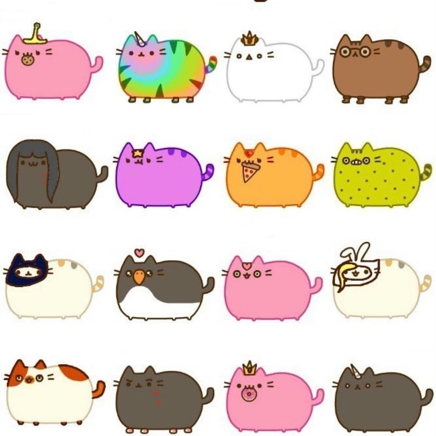 Наклейки Пушины