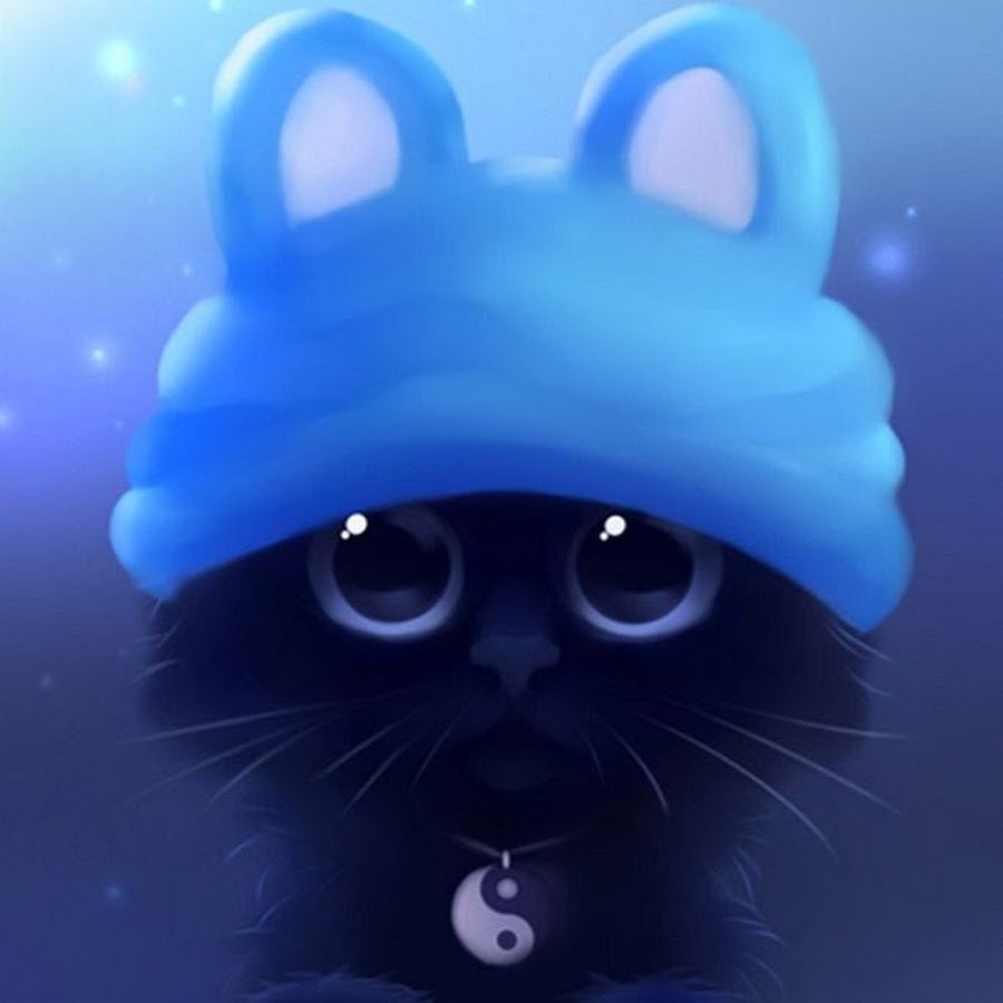 Милые мультяшные котята