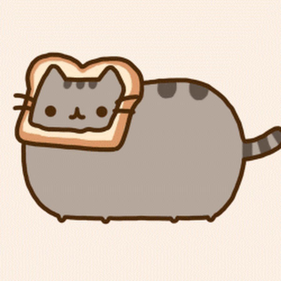 Стикеры серый котик