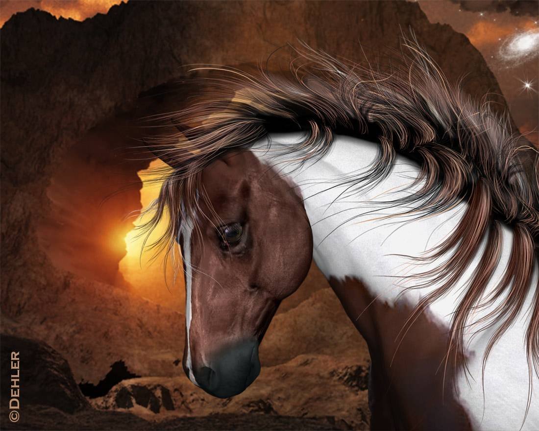 Крутые лошади