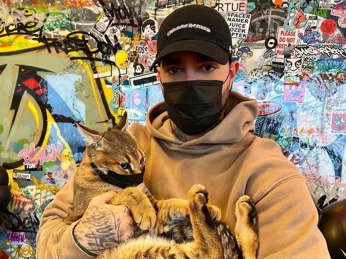 Домашний питомец у Тимати