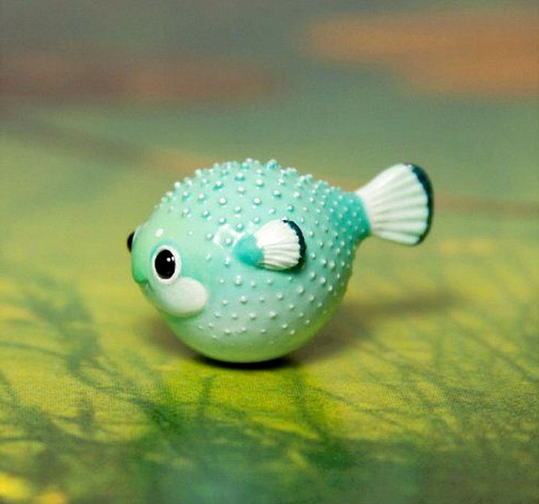 Рыбка из полимерной глины