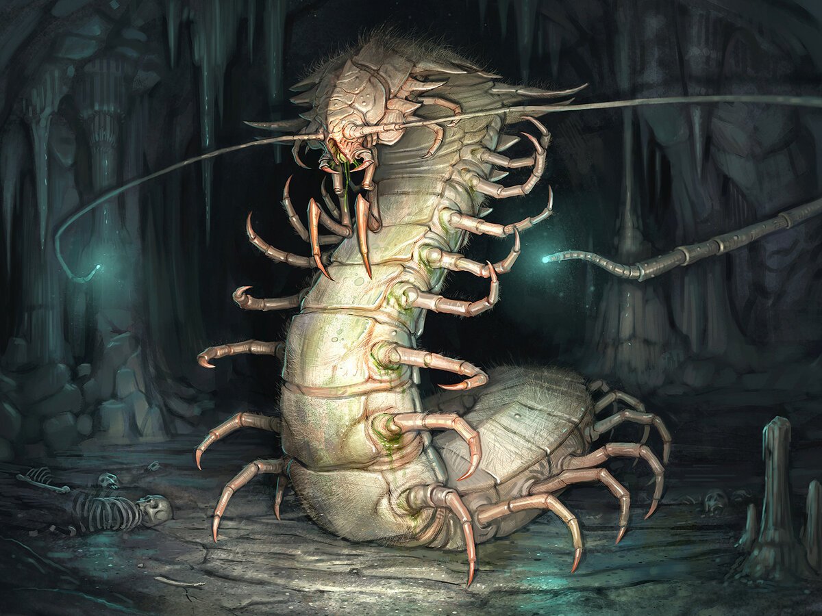 Pathfinder гигантская многоножка