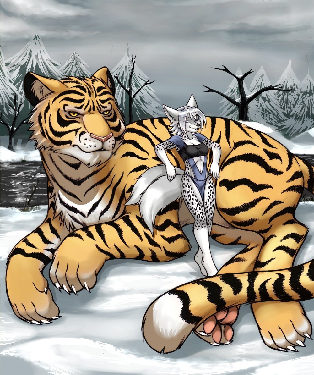 Семейство кошачьих арт