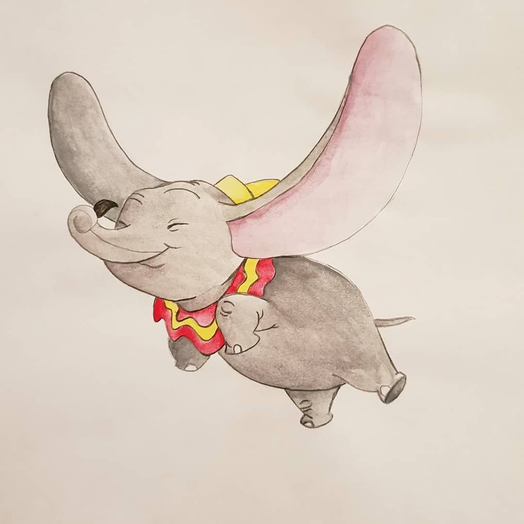 Летающий слон Дамбо