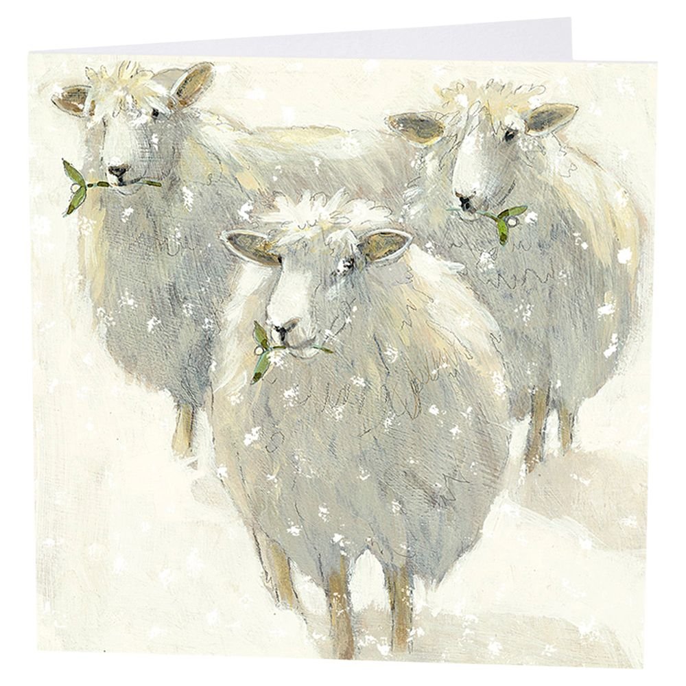 Овечки живопись