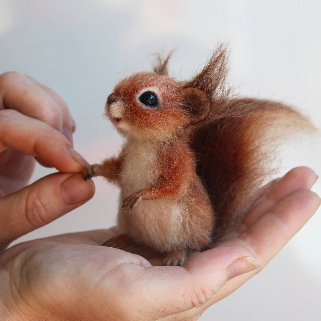 Валяная Белочка