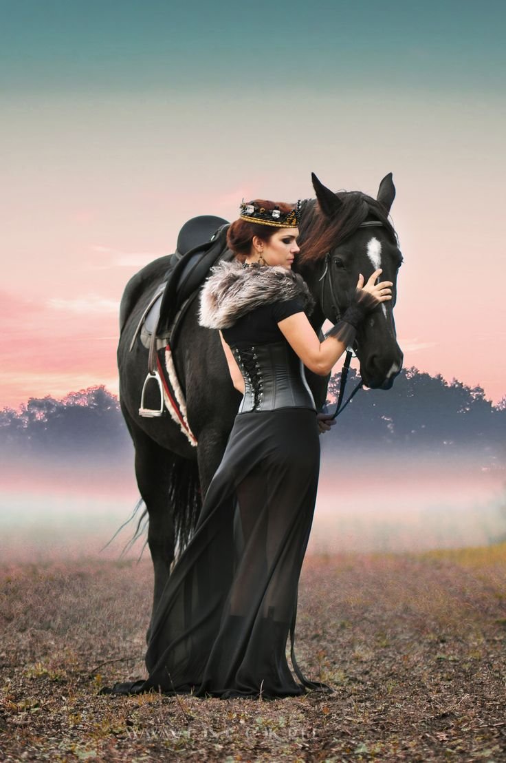 Девочка на лошади