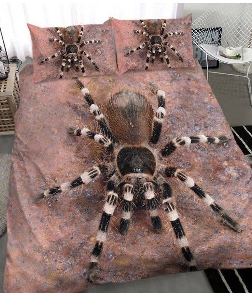 Постельное белье с пауками