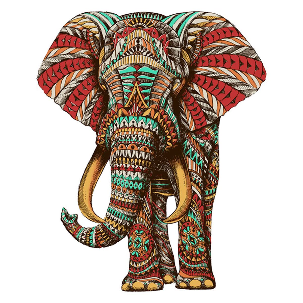 Голова слона