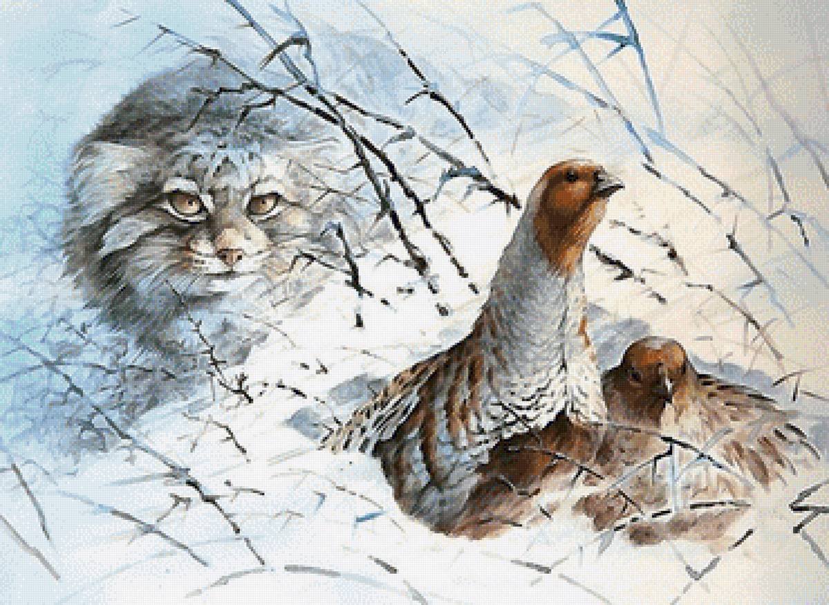 Художник анималист Александр Дегтев