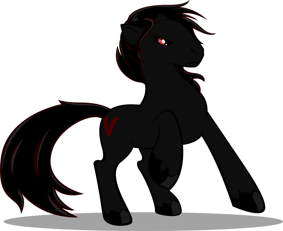 Темные пони