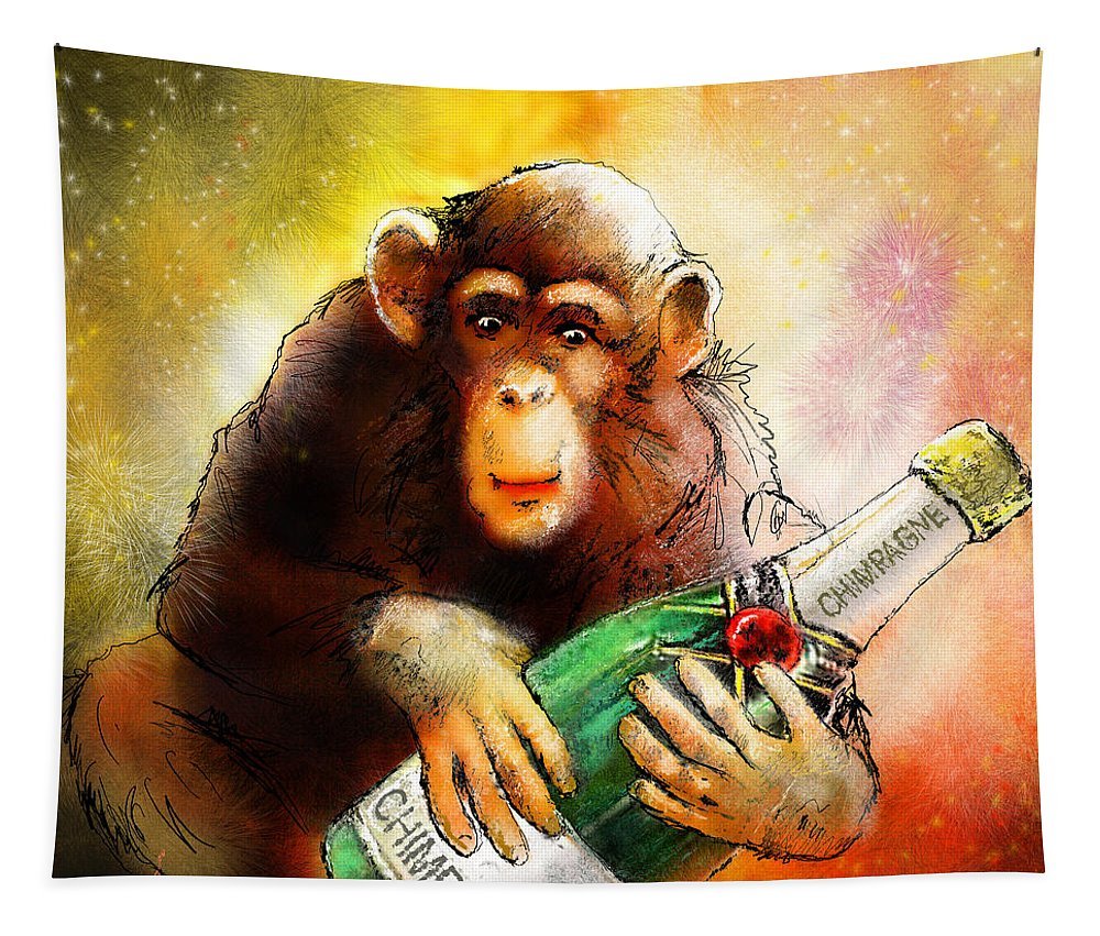 Живопись по номерам обезьяны