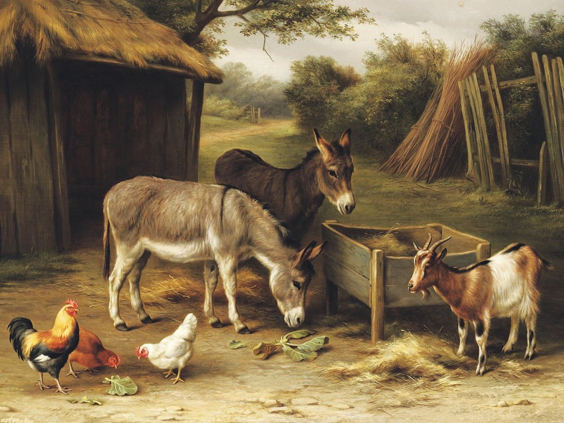 Эдгар Хант картины с лошадьми