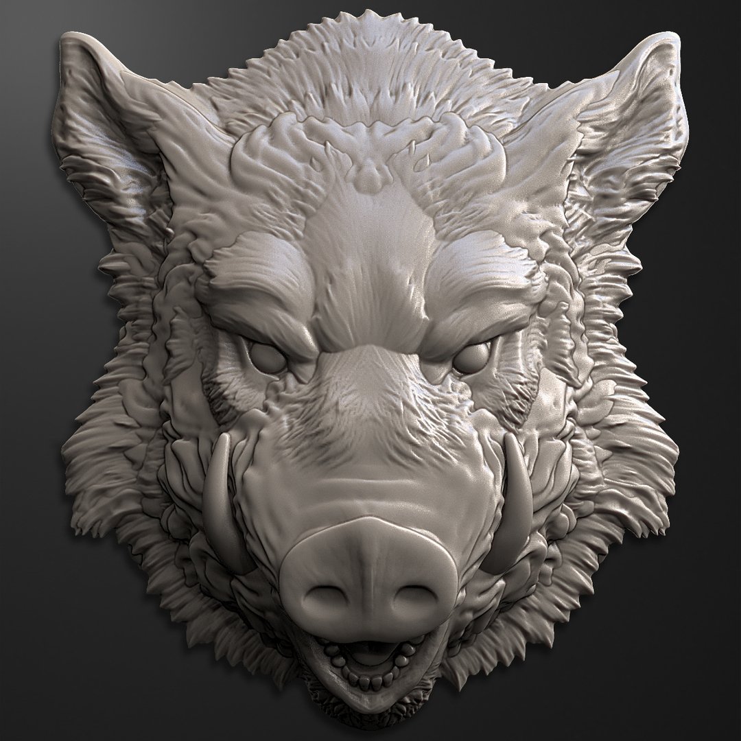 Кабанчик 3д модель