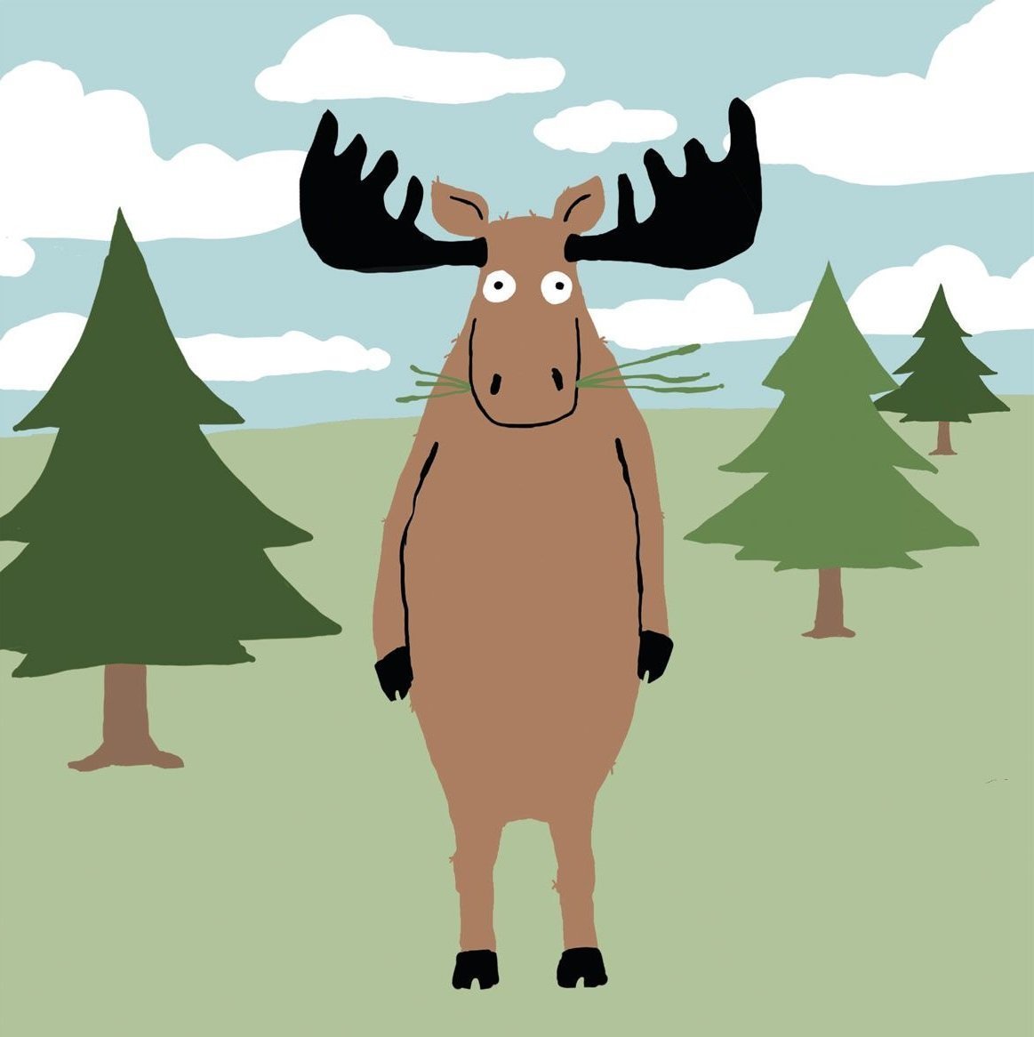 Прикольный Лось