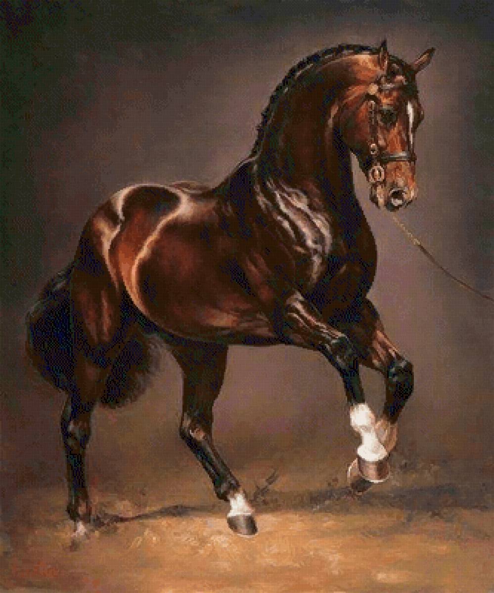 Жерико гипсовое Экорше лошадь