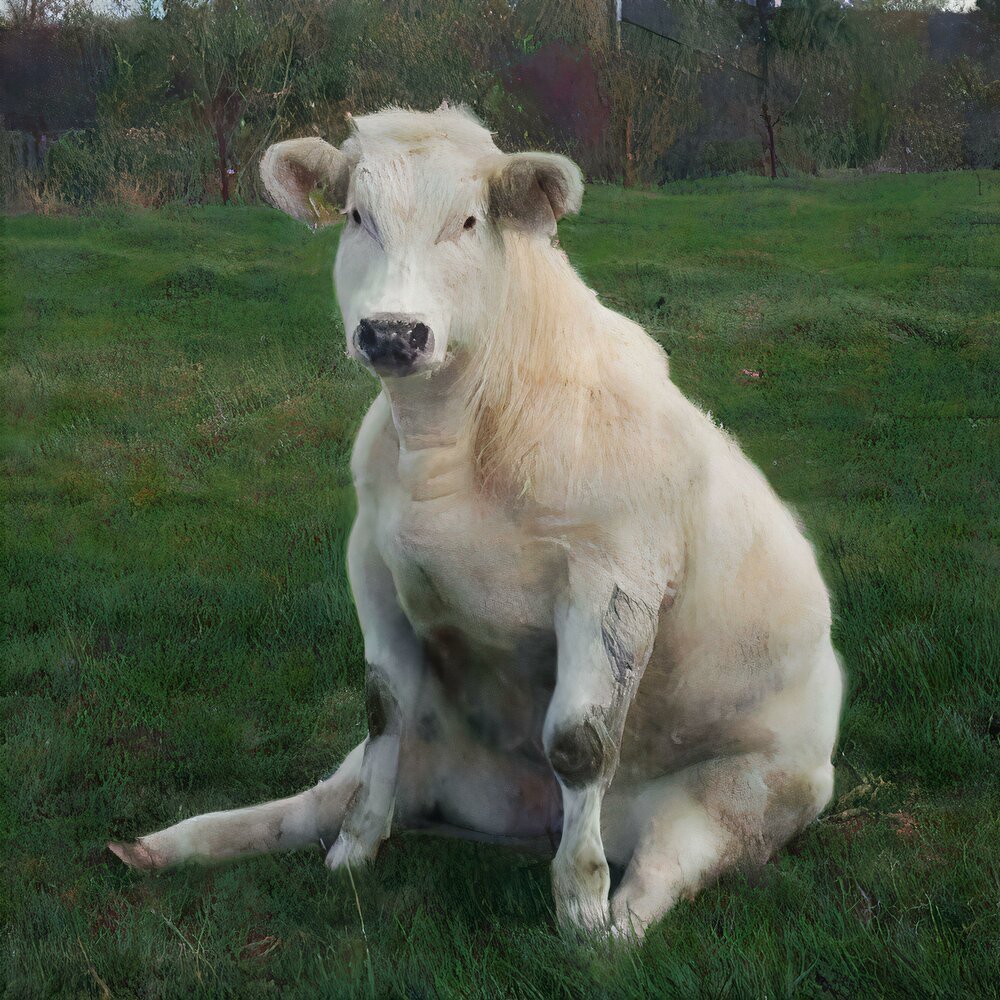 Смешной бычок