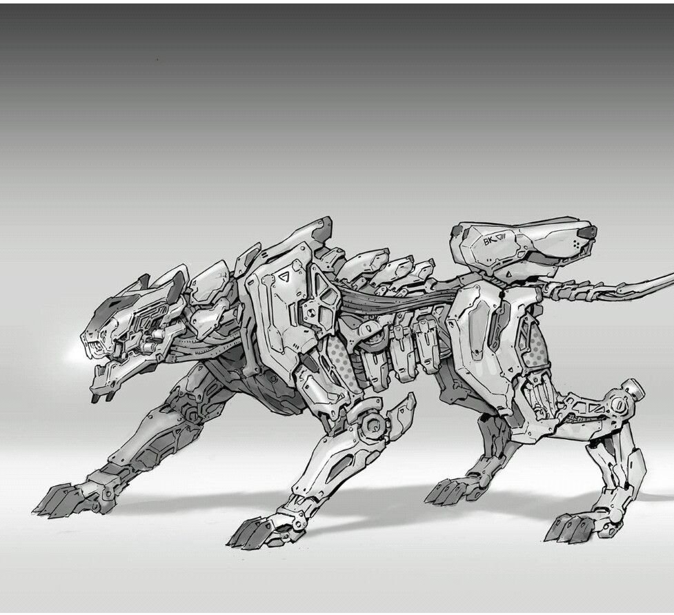 Роботы животные