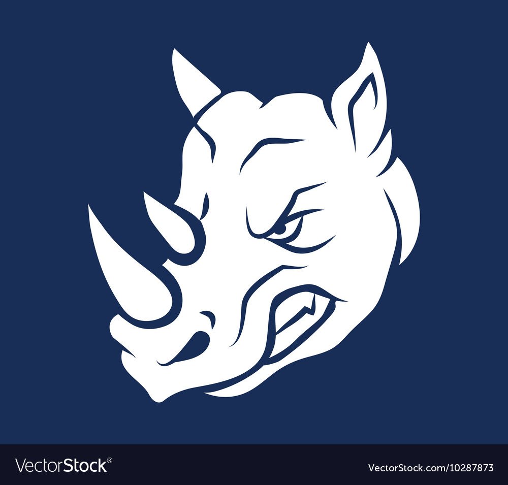 Голова носорога тату эскизы