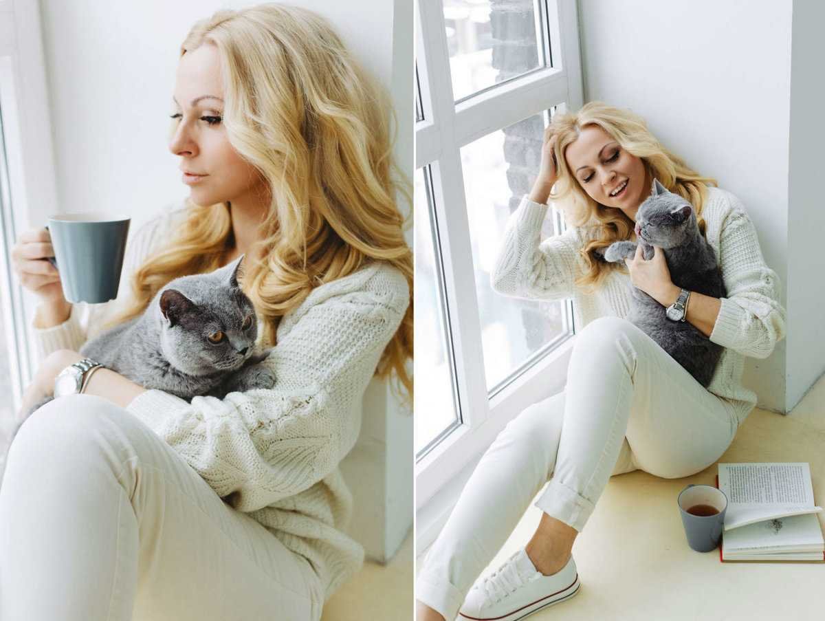 Фотосессия с животными в студии