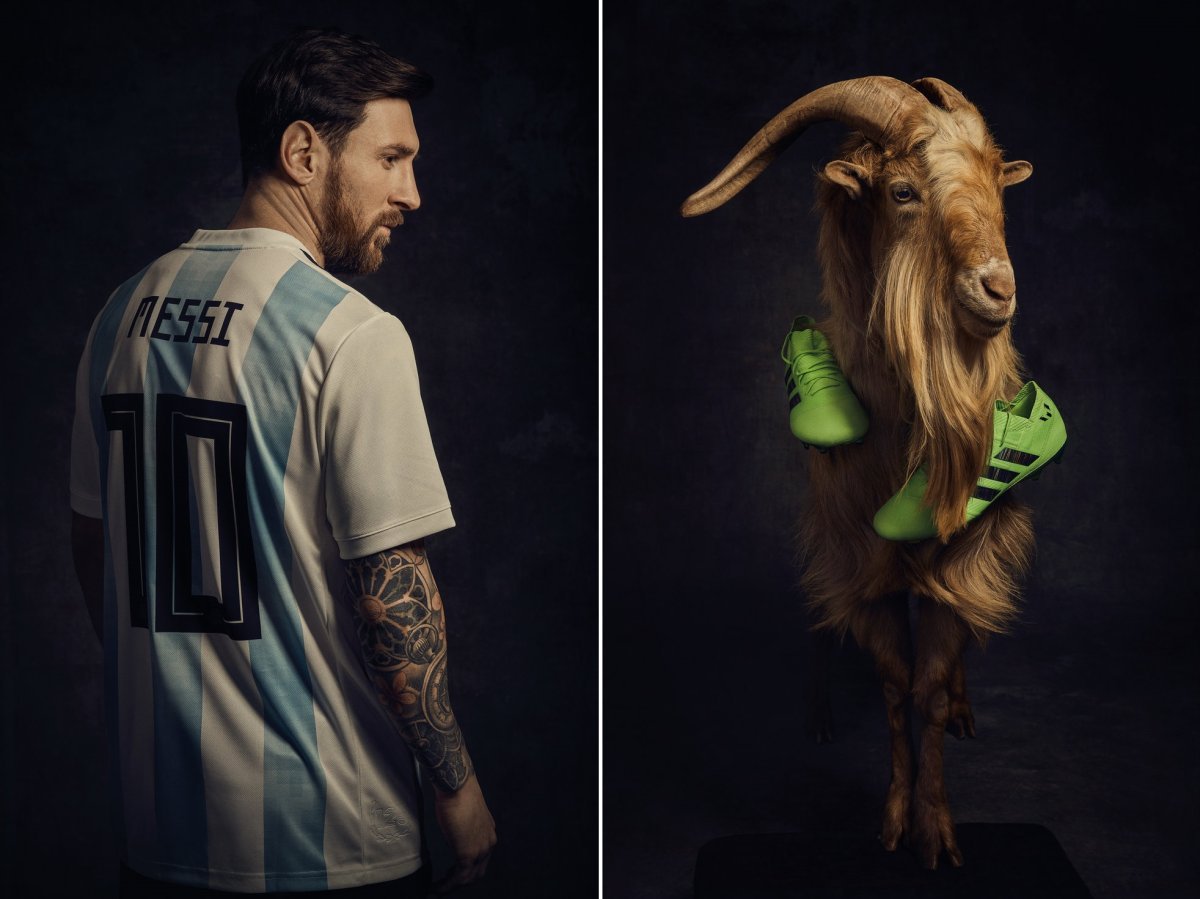 Лионель Месси козел