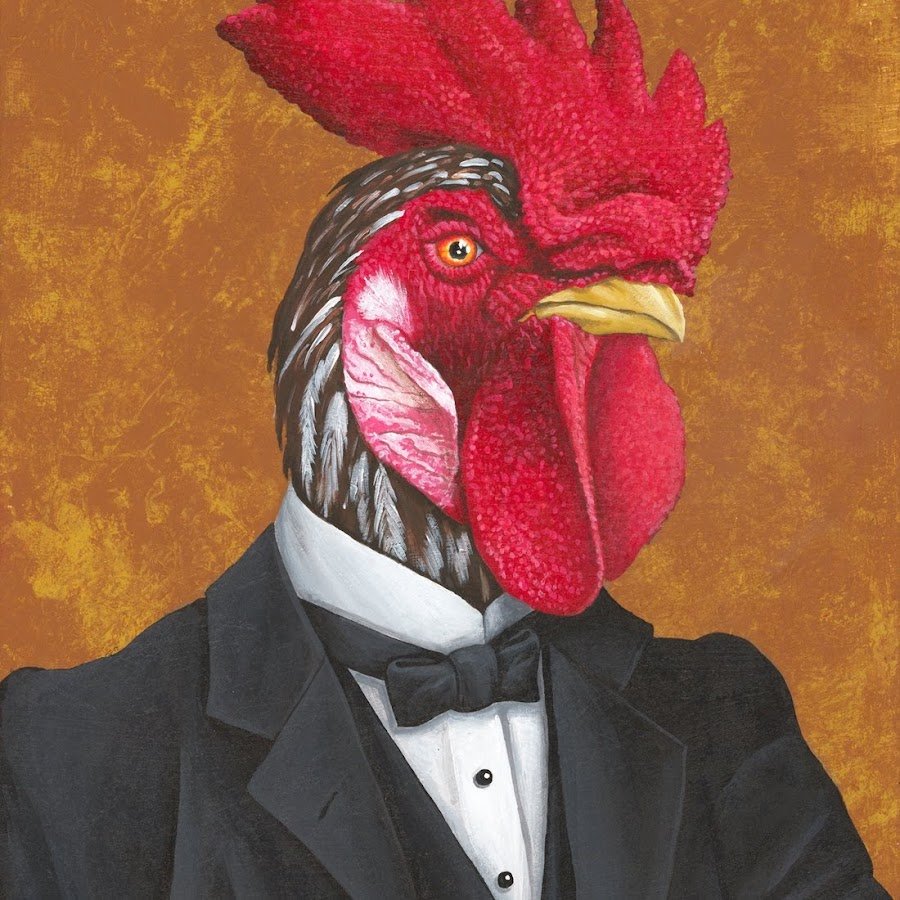 Петух в смокинге