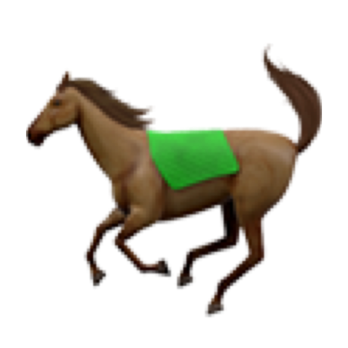 Смайлик для ватсап с конем