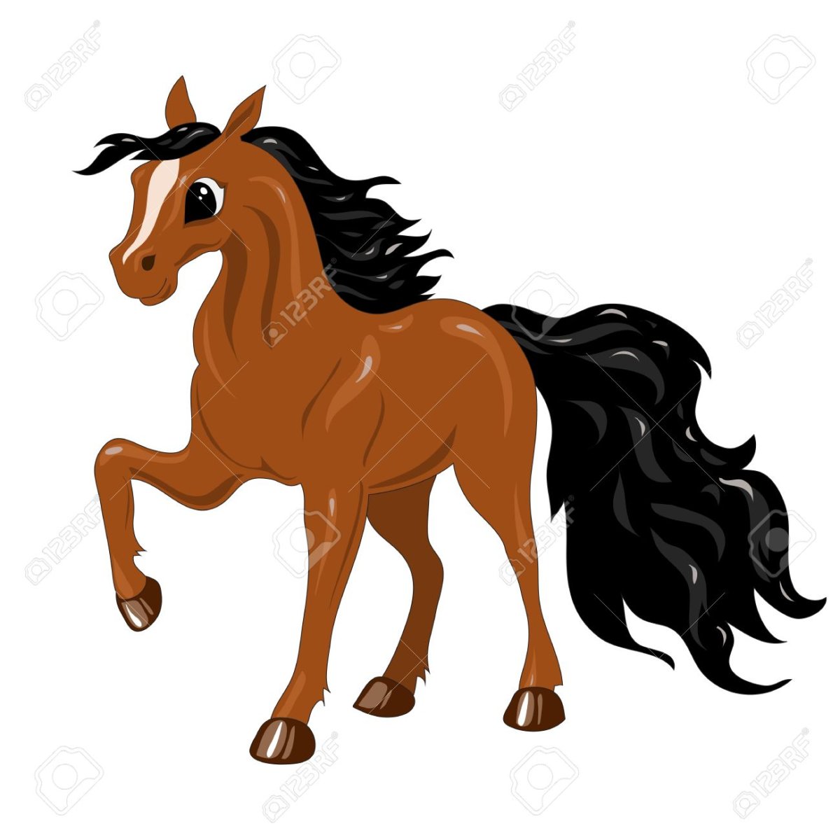 Лошадиный хвост для детей