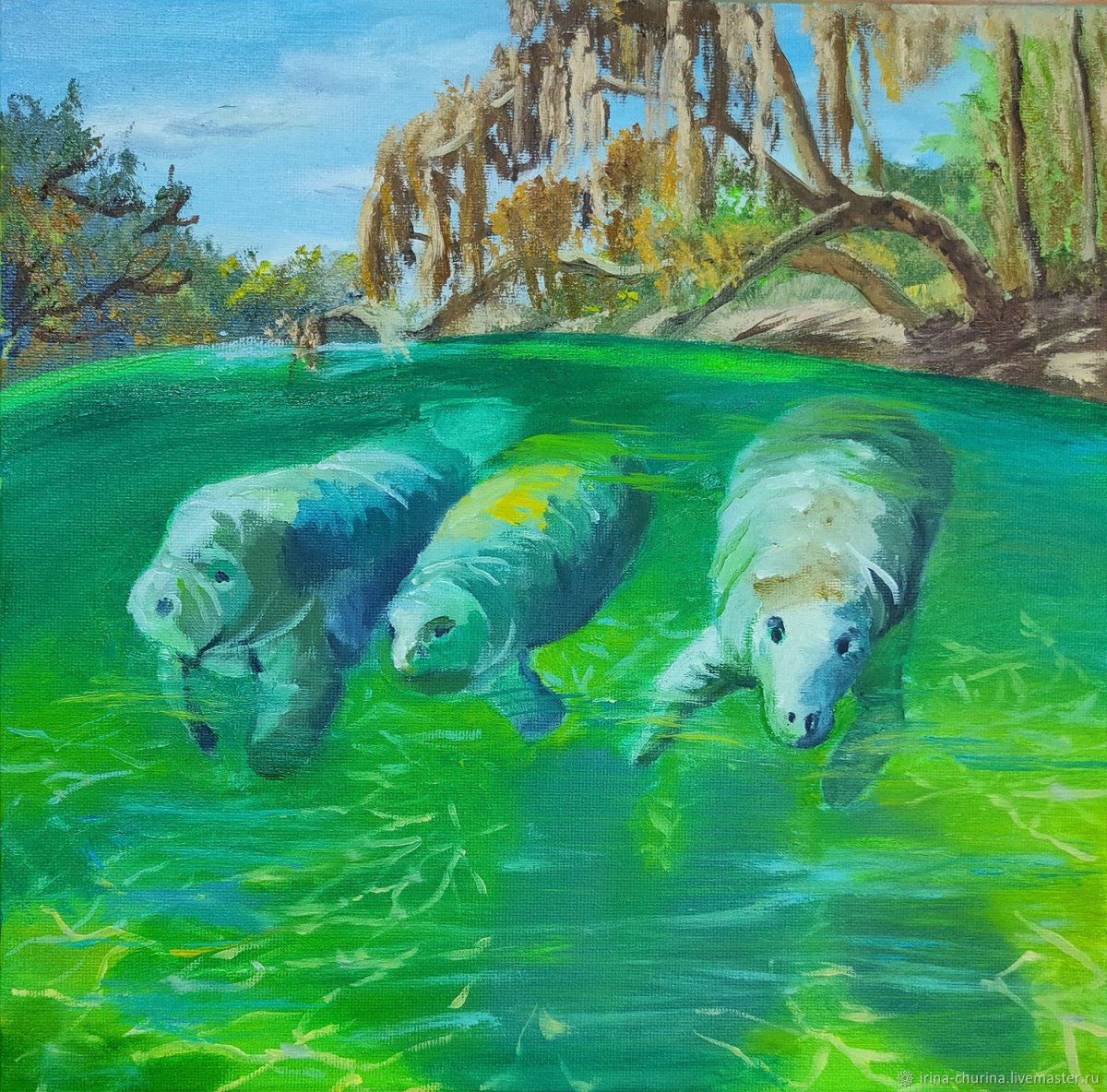 Картины ламантина