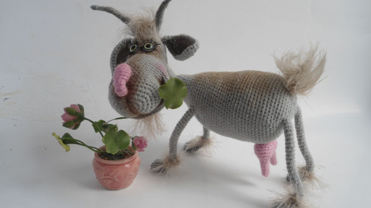 Вязаный козел