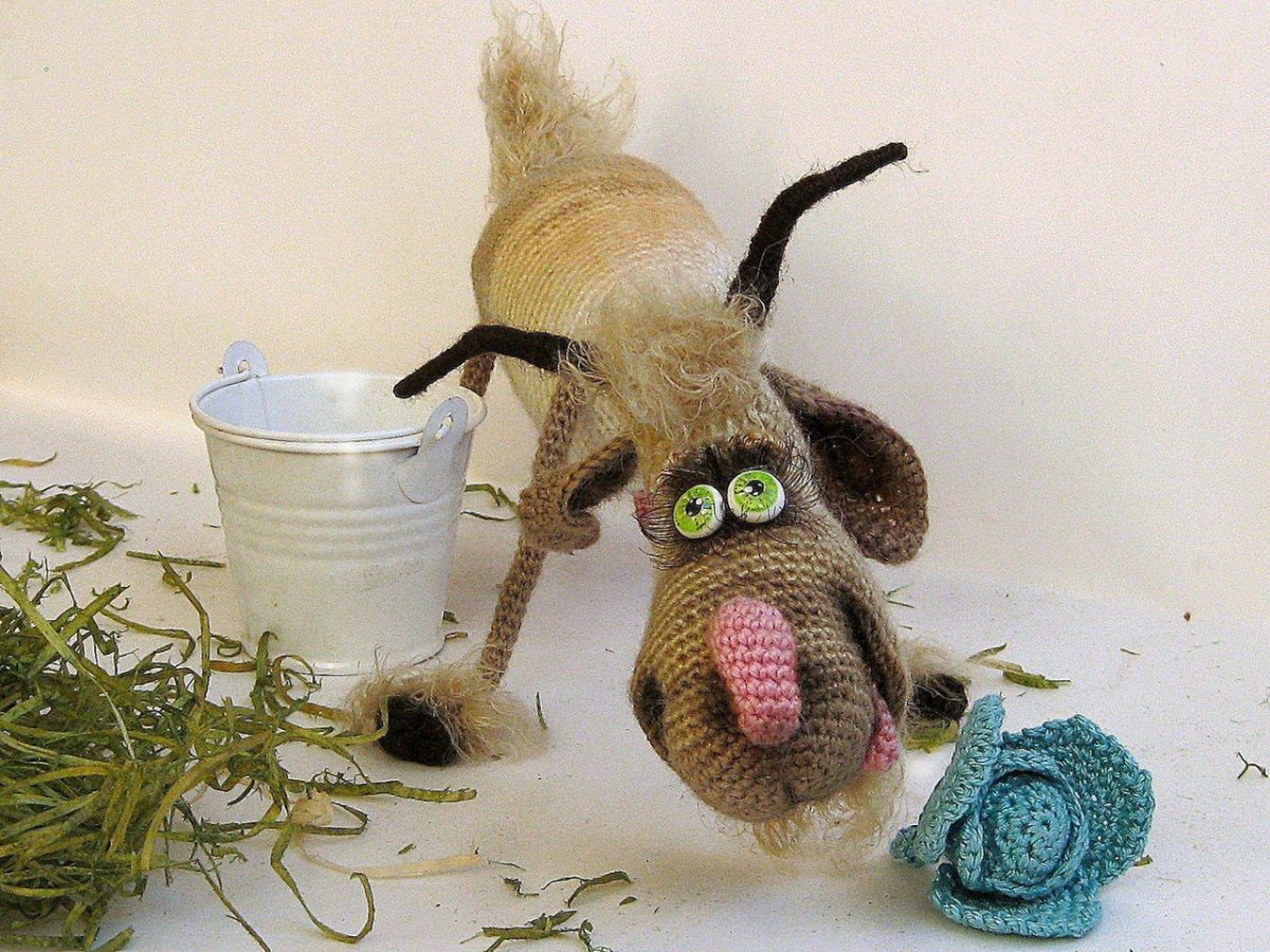 Вера Терекбаева вязаные игрушки