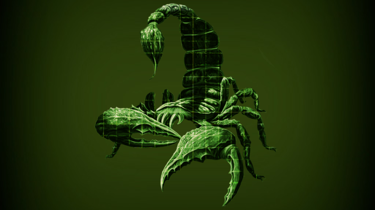 Скорпион Лейурус