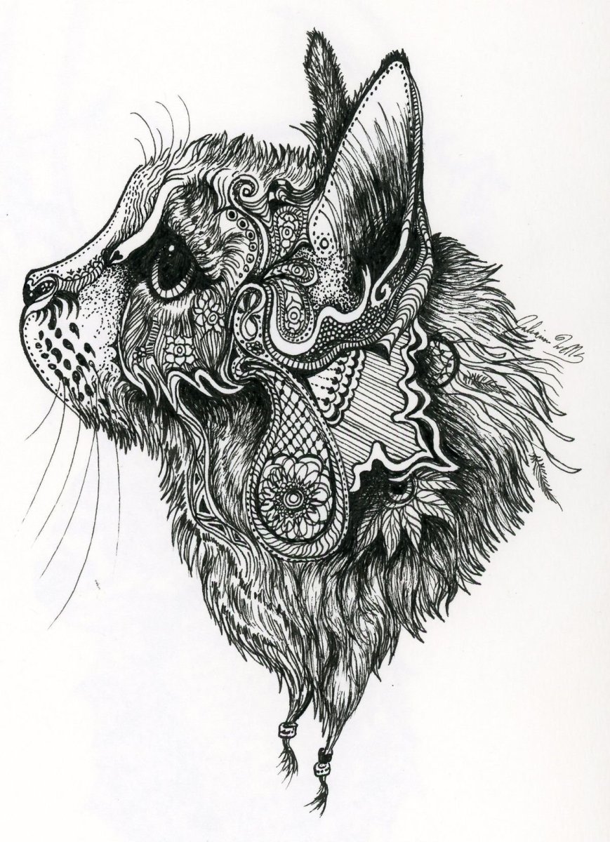 Графика животные