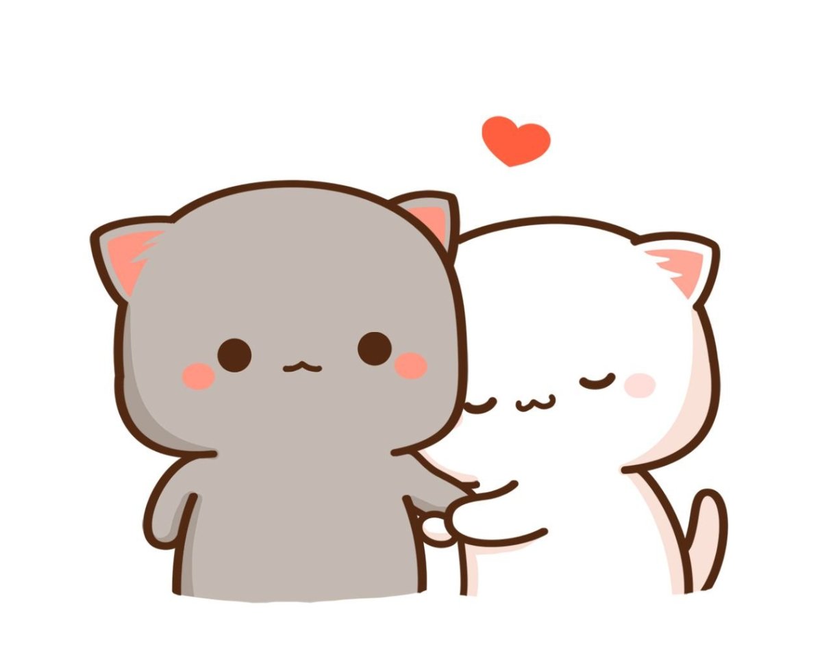 Влюбленные котики