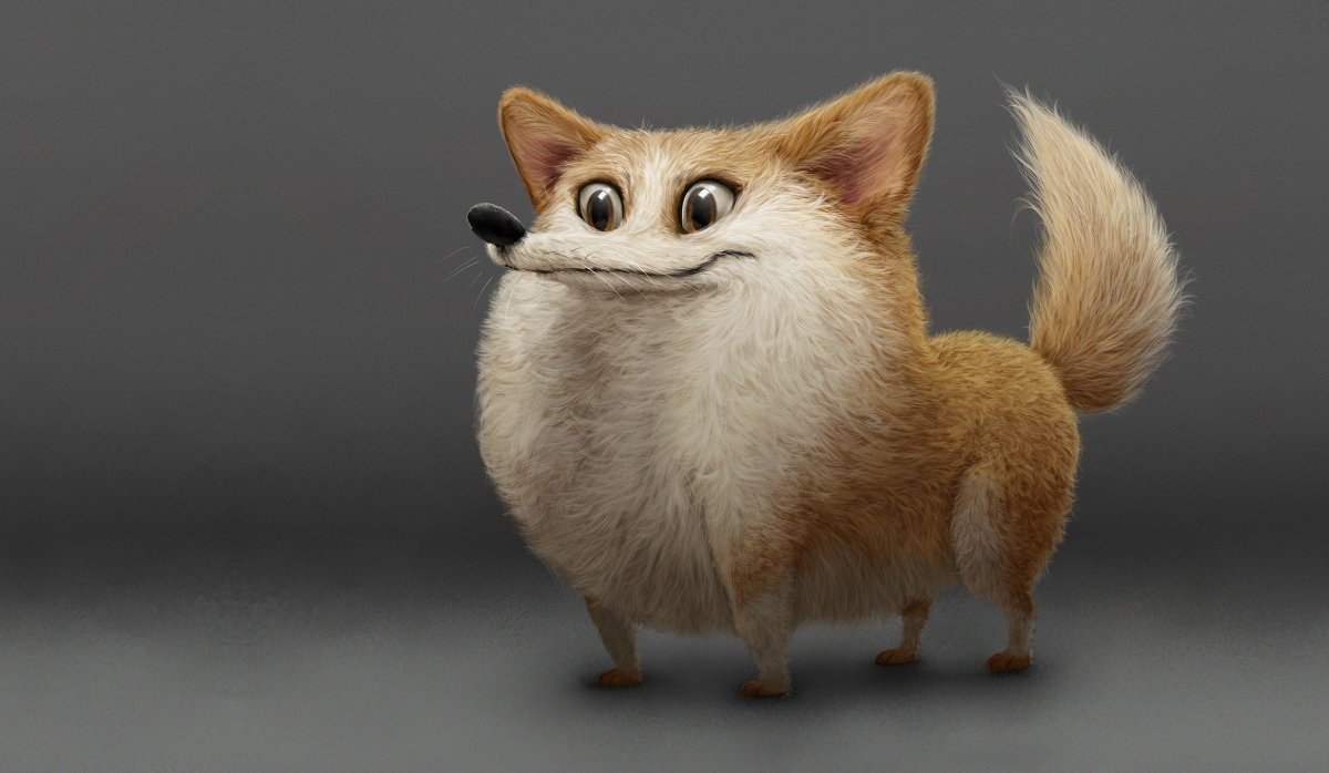 Пушистые мультяшки