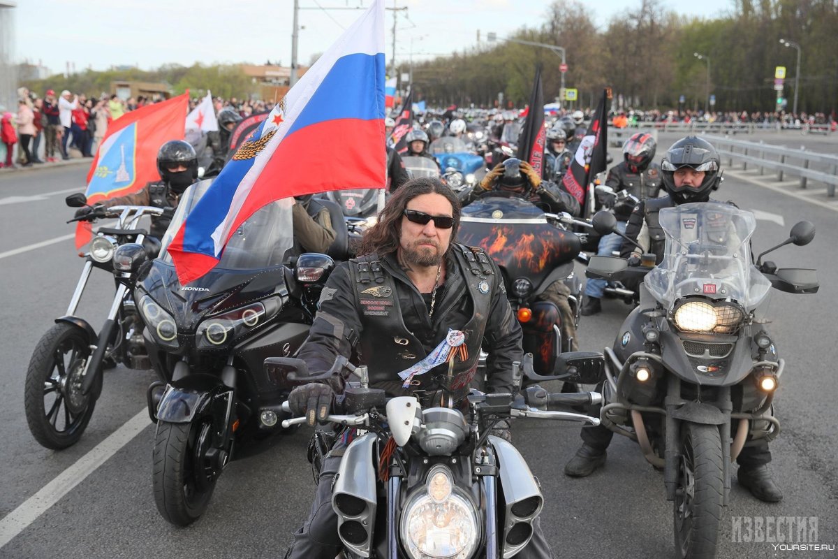 Байкеры России ночные волки