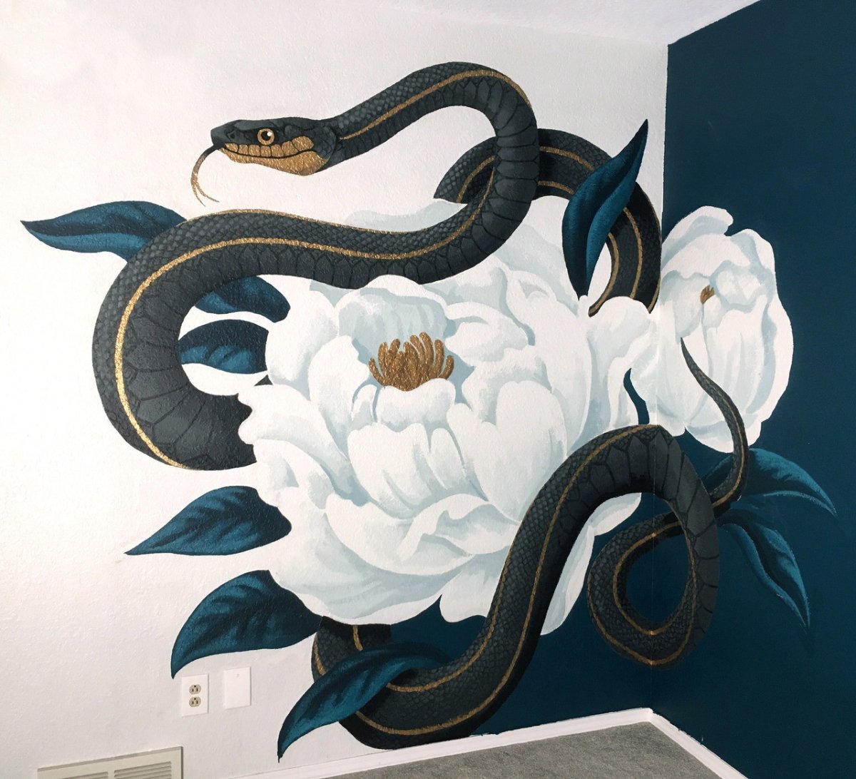 Островная куфия голубая