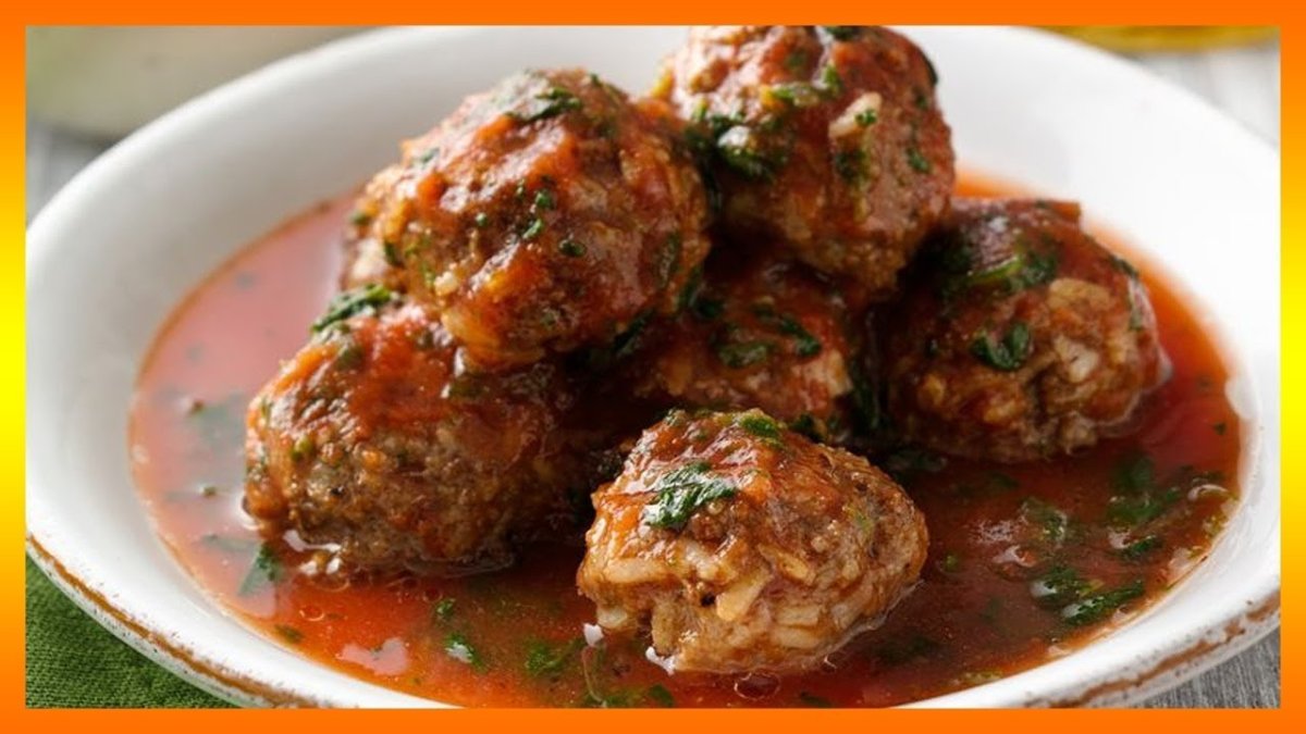 Тефтели Ёжики с рисом