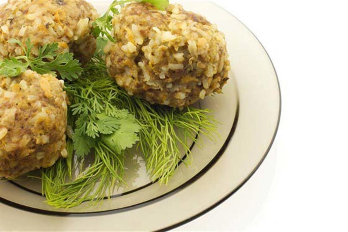 Ёжики из фарша с рисом